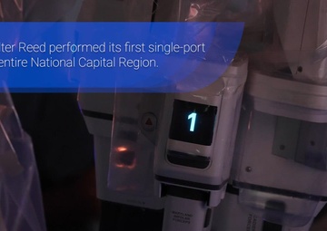 Walter Reed's Dream Team Unveils Latest Single-Port  Robotic System in Milestone Surgery