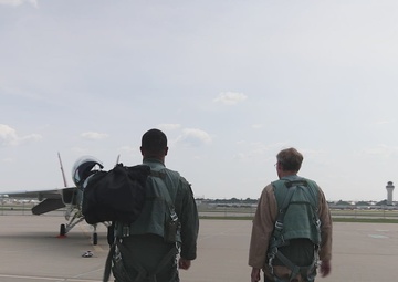 Three Generations of Breaking Barriers: T-7A Red Hawk Soars with U.S. Air Force Test Pilot