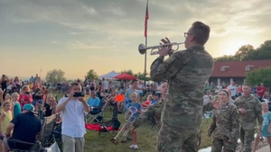 34th Army Band Camp Dodge performance 2023