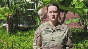 US Army Pacific Soldiers discuss the significance of the 50th Anniversary of the All-Volunteer Force