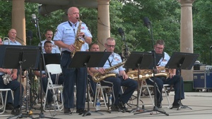 Air National Guard Band of the South and Midwest play at Furman University
