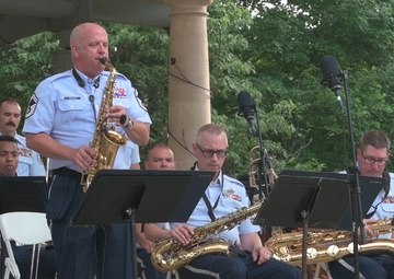 Air National Guard Band of the South and Midwest play at Furman University