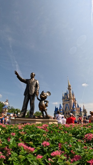 Fourth Of July Flyover Over Disney World