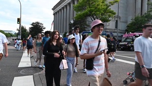 DC Guard supports Metropolitan and Metro Transit Police during 4th of July celebrations