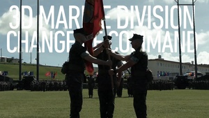3D Marine Division Change of Command