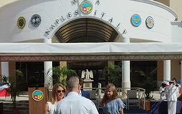 NSA Naples Holds Change of Command Ceremony