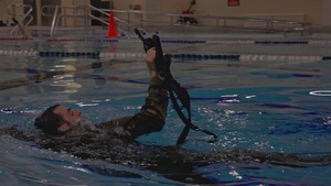 2023 National Guard Best Warrior Competition Combat Water Survival (B-Roll)