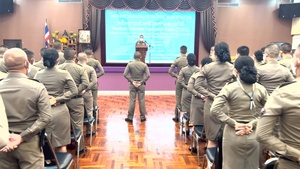 U.S. Embassy Thailand Civil Affairs team trains with Border Patrol Police