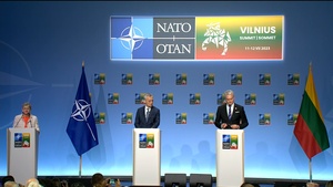 Joint press conference by NATO Secretary General and Lithuanian President (opening remarks) - 10 July 2023