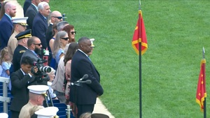 Gen. Berger Hosts a Relinquishment of Office Ceremony