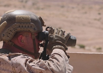 2/5 Scout Sniper Team conducts live fire exercise during Intrepid Maven 23.4