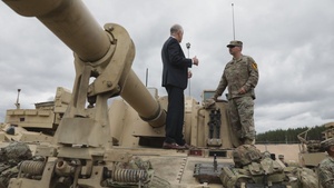 B-Roll: U.S. Sens. visit 4th Infantry Division at Pabrade Training Area, Lithuania