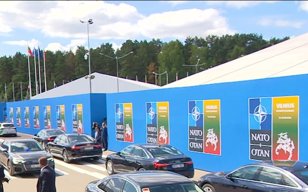 Arrival of Albanian Prime Minister at the NATO Summit in Vilnius