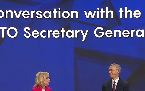 Opening conversation with the NATO Secretary General at the NATO Public Forum