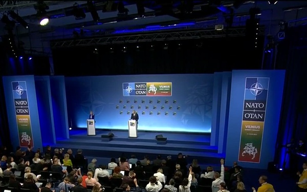 Press conference by NATO Secretary General following the first meeting of the NAC at the NATO Summit in Vilnius (Q&amp;A 1/2)