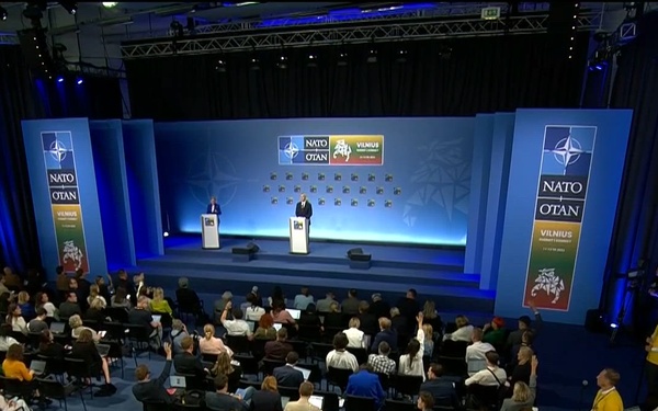 Press conference by NATO Secretary General following the first meeting of the NAC at the NATO Summit in Vilnius (Q&amp;A 2/2)