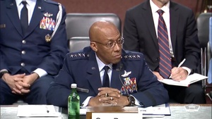 Committee Considers Nominee for Joint Chiefs Chairman, Part 2
