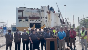 Unified Command provides update on vessel fire at Port Newark