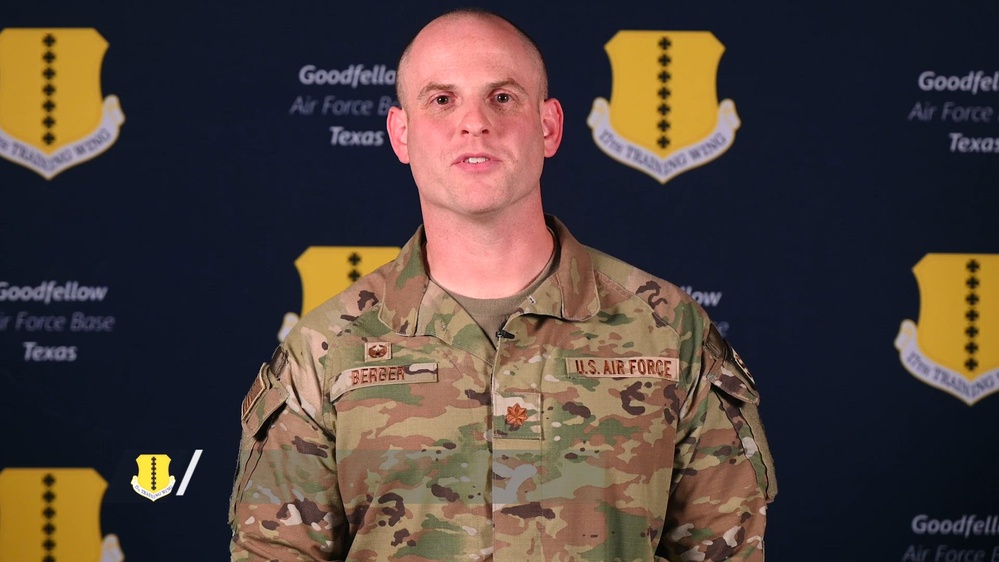 DVIDS - Video - Introducing Maj Jeremy Berger, 17th SFS commander