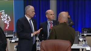 Meeting of the NAC at the level of Heads of State and Government, with Sweden, Indo-Pacific Partners and the EU at the NATO Summit in Vilnius (B-ROLL)