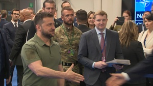 NATO Secretary General bilateral meeting with Ukrainian President at the NATO Summit in Vilnius