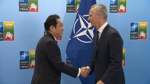 Short remarks by NATO Secretary General and Japanese Prime Minister before a bilateral meeting at the NATO Summit in Vilnius