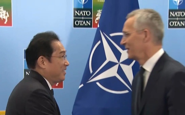 Short remarks by NATO Secretary General and Japanese Prime Minister before a bilateral meeting at the NATO Summit in Vilnius
