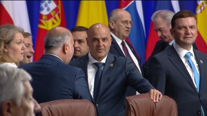 Meeting of the NATO-Ukraine Council at the level of Heads of State and Government, with Sweden (B-ROLL 2)