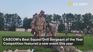 CASCOM Best Squad/Drill Sergeant of the Year Competition: the Expert Physical Fitness Assessment
