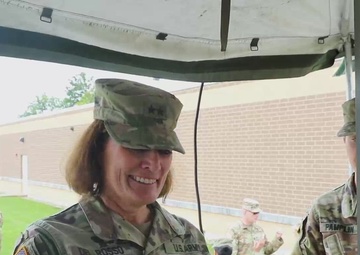 238th Quartermaster Company activation ceremony