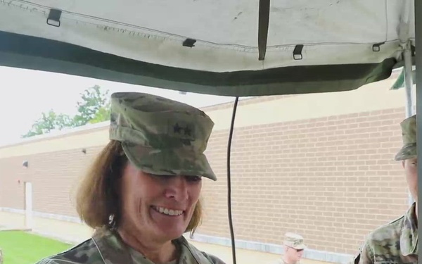 238th Quartermaster Company activation ceremony