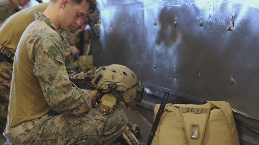 DVIDS - Video - Maritime Raid Force freefall operations