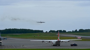 B-52s in JBER: Arrival