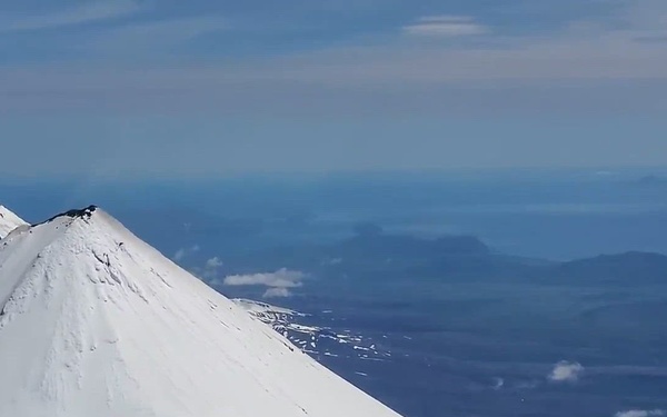 B-Roll of Mt. Shishaldin