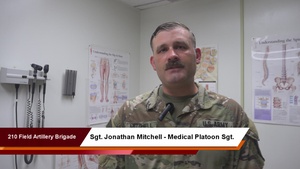210 Field Artillery Brigade Conducts MASCAL Training