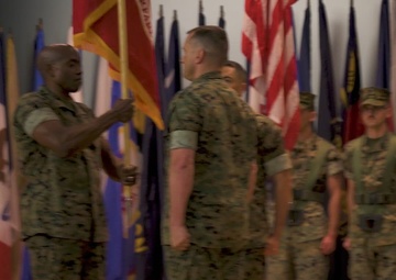 Marine Corps Cyber Warfare Group Change of Command (B-Roll)