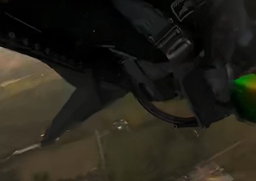 F-16 Viper Demonstration Team Aerial Cockpit Footage