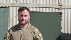 Mobility Guardian 23 Interview Royal New Zealand Air Force Sgt. Joel Goodman