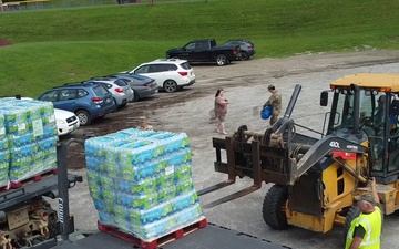 Vermont National Guard Water Delivery-Ludlow