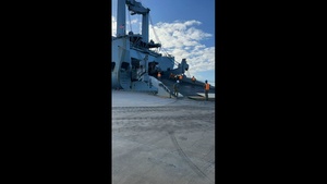 16th Combat Aviation Brigade Port Operations B-Roll