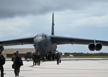 Barksdale supports allies through participation in Bomber Task Force Mission