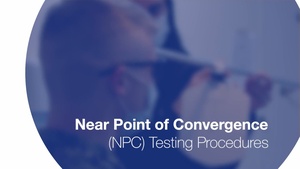 Screening for Near Point of Convergence (NPC) (audio descriptive version)