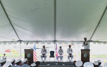 Lt. Cmdr. Blinsky remarks - U.S. Coast Guard Cutter Joseph Gerczak Change of Command Ceremony