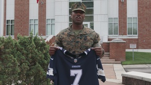 Sgt. Freeman Whitley- Dallas Cowboys Football