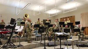 America's First Corps and The Australian Army Band Practice