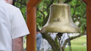 NSF Diego Garcia Change of Command Ceremony