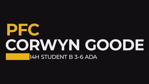 Why I Serve - Pvt. 1st Class Corwyn Goode