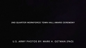 USAG Ft Hamilton holds 2nd Quarter Workforce Town Hall Awards Ceremony