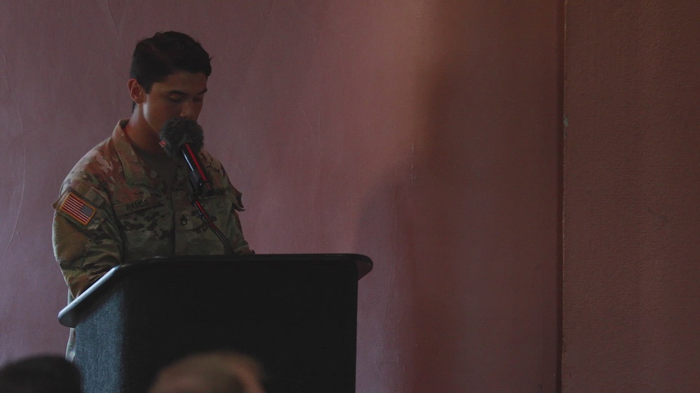 DVIDS - Video - Spc. Rene Rodriguez recieves the Soldiers Medal for his act of heroism
