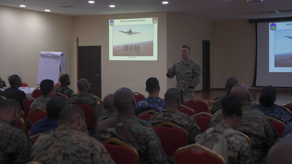 DVIDS Video Oklahoma ANG briefs air ground integration at